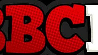 imagine this brace face slut slurping and riding that massive bbc!