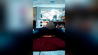 Skinny Mexican schoolgirl rides best friend's cock cowgirl style post-class real orgasm before parents arrive
