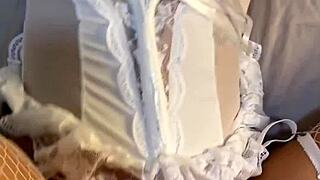 perfect goth college girl's huge tits bounce in doggy 🍑