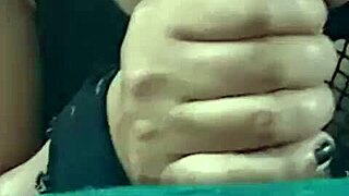 stepsister boldly jerks me off with sexy dirty talk voice close up