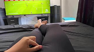 perverted coed spreads big pussy wide fingering hard thinking of stepdad