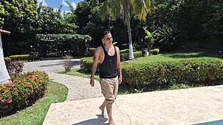 alejandra palacios rides gardener rough doggystyle big ass tits wet pussy mission cowgirl