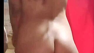 hidden cam catches athletic colombian professor alexia stripping her huge ass