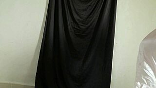 Peeking on sexy Bali girl changing no panties her body looks amazing oily huge tits