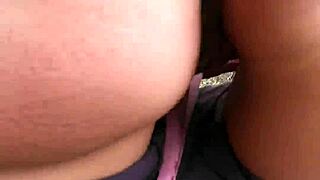 stranger ambushes big booty babe, bends her over and pounds in public forest