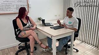 Teacher remember me your former student now fuck me hard for this job interview?