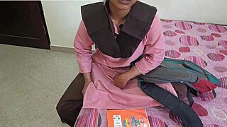 hot desi student doggystyle fucked by teacher in coaching room hindi moans