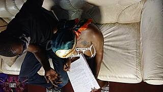 Innocent tutoring explodes into sex with bbc tutor and big titted student