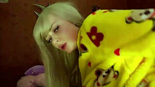 Surviving thunderstorm with stepfather in chubby big tits roleplay