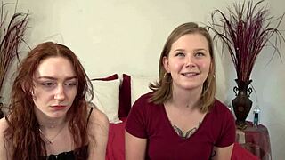 oh man i was so desperate these hot teens like salem and nicole got their tight pussies pounded by big white cock