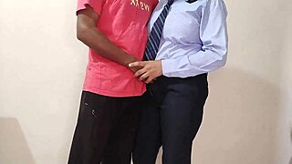 desi schoolgirl skips class for principal's huge cock hotel pounding hindi audio