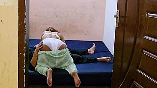 stepbro catches desi stepsis porn and fucks her hard