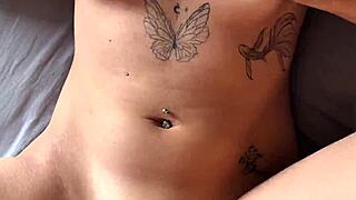 big titted college teen rides huge cock hard