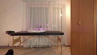 Dream Foxy Caught Solo Rubbing Wet Pussy by Masseur's Deep Thrusts