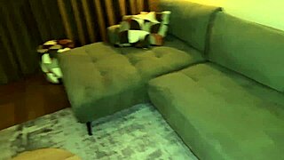 😩 poor lil student thought it was just a gift but now she's riding huge cock for creampie