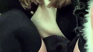 Oops teen flashes curvy pussy pee then spreads wide for public stranger cum