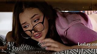 stepmom lexi luna traps leana lovings for spanking then rough forbidden fuck