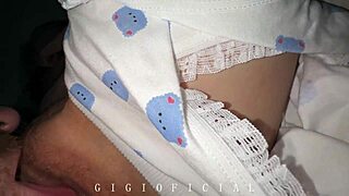 Stepdad gears up favorite teddy bear pants for yummy 18+ teen ass fuck!