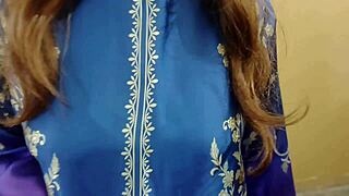 friend calls me home and fucks me senseless with dirty hindi moans