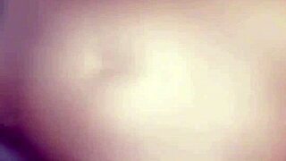 i sneak into my hot mexican hermanastra's room she loves my verga gets soaked for pov blowjob cum swallow