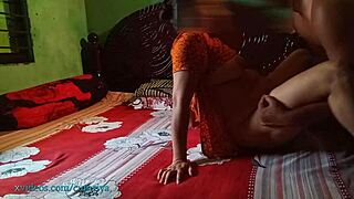 Bangladeshi college teens sneak home alone for wild group fucking frenzy
