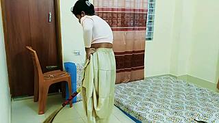 milf maid big ass fucked harder for bigger payment in kitchen