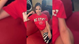 Smoking hot sorority slut chloe amour begs me to pound her tight pussy rough in dorm