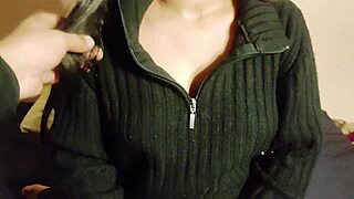 sir fucks his tight student pussy hard on bedroom bed... oh yes harder!