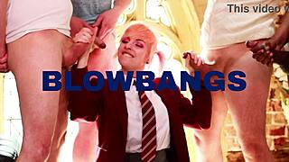 nurse kasey and victoria edge him into total submission play