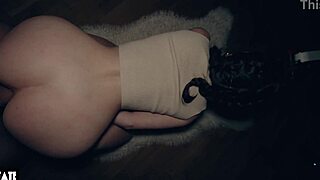 POV petite roommates pierced nipples cum covered double blowjob trouble