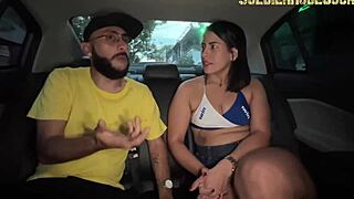 my cali interview ends with bareback doggystyle squirting creampie fuck