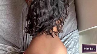 Petite Indian Teen Strips in Bedroom for Daddy 