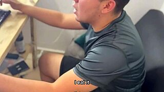 curious 18-year-old big tits student tempts two huge cocks in amateur threesome hd