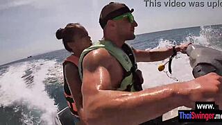 asian teen gf blows me perfectly while driving on water