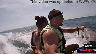 asian teen gf blows me perfectly while driving on water
