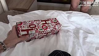 hey stepsis caught me stroking my big dick and had to ride it cowgirl style moaning for creampie