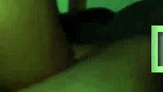 quiet 12am fuck in her family house bed with submissive brunette babe