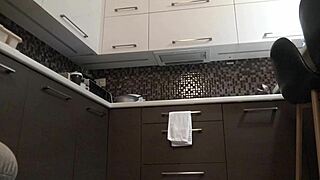 Cute brunette coed flashes shaved tight pussy under short dress no panties no bra