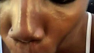 WOW! MY SLUTTY THROAT SWALLOWS HUGE CUMLOAD FROM DICK-SUCKING FACE FUCK!
