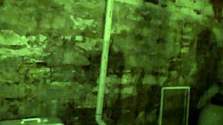 Very tanned ex-girlfriend flashes and masturbates upside down in iowa basement dungeon
