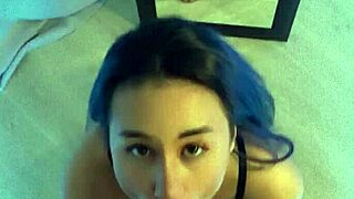 omg my big tit asian wife bends over for real creampie phone fuck... ughh