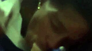 Hot Skinny Ebony Slut In Dress Sucks White Cock Balls Deep Interracial Girlfriend Style