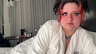 ever tried teaching your curvy stepsis to ride cock properly during a hotel casting?