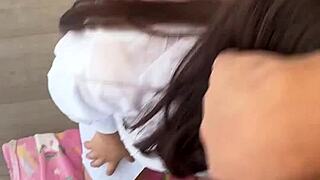 bolivian college girl screams pleasure from raw student pounding