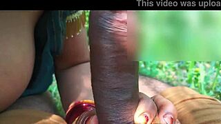 Desi bride's outdoor anal in blue saree real hardcore share