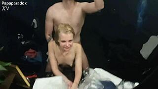 Tiny Skinny 18+ Teen Gets POV Pounded Outdoors!