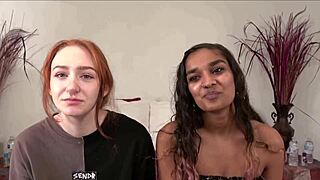 hot latina mama + college girl sybian ride then bbc pounds tight pussies 🍆💦