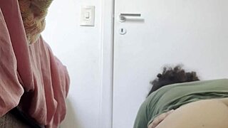 stepmom goes crazy riding bbc like a slut while i watch her huge tits bounce