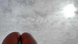 Beautiful 18-Year-Old Athletic Teen Fucked Hard In White Socks Perfect Body Riding Beach Outdoor