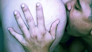 Dude this bbw college babe slurps that delicious ass like crazy in the dorm
